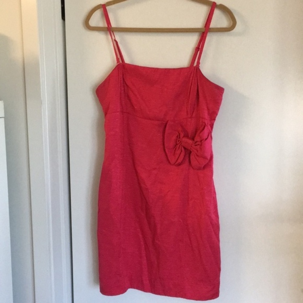 Red Cocktail Mini Dress